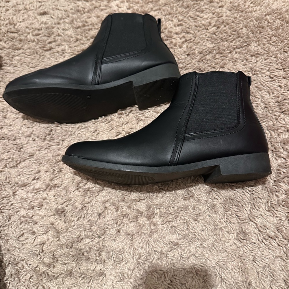 Boohoo Black Ankle Boots
